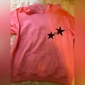 aelfric eden oversized pink hoodie